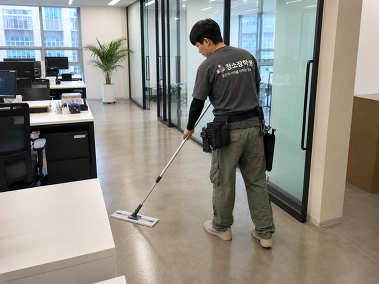 사무실 정기청소 관리 후기